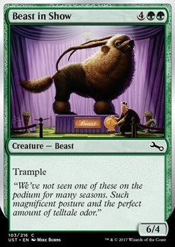 Beast in Show (V.4) - Unstable (Common) [UST-103]