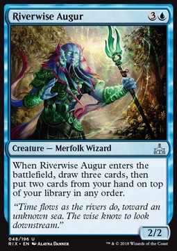 Riverwise Augur - Rivals of Ixalan (Uncommon) [RIX-48]