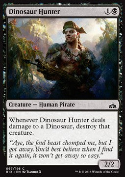 Dinosaur Hunter - Rivals of Ixalan (Common) [RIX-67]
