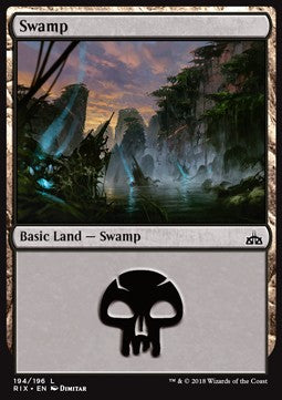 Swamp - Rivals of Ixalan (Land) [RIX-194]