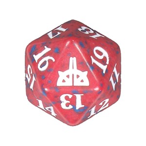 Rivals of Ixalan: D20 Die (Red) - Rivals of Ixalan