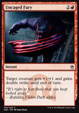 Uncaged Fury - Masters 25 (Common) [A25-155]