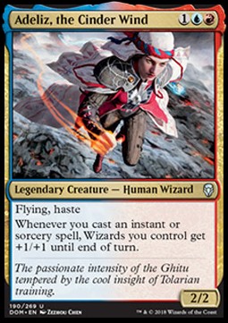 Adeliz, the Cinder Wind - Dominaria (Uncommon) [DOM-190]