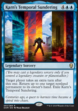 Karn's Temporal Sundering - Dominaria (Rare) [DOM-55]