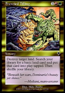 Frenzied Tilling - Invasion (Common) [INV-247]