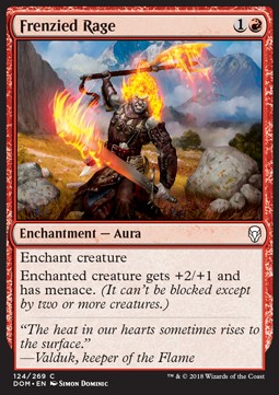 Frenzied Rage - Dominaria (Common) [DOM-124]