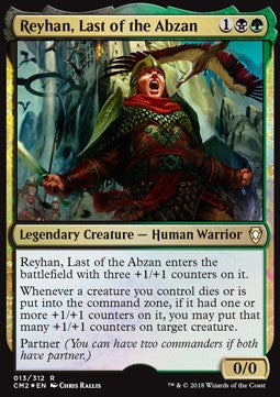 Reyhan, Last of the Abzan - Commander Anthology II (Rare) [CM2-13]