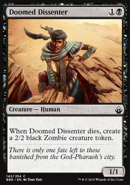 Doomed Dissenter - Battlebond (Common) [BBD-142]