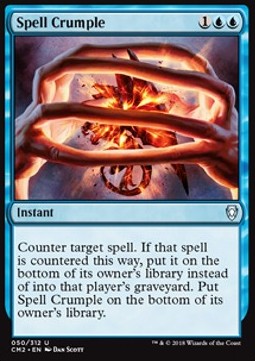Spell Crumple - Commander Anthology II (Uncommon) [CM2-50]
