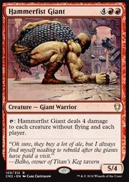 Hammerfist Giant - Commander Anthology II (Rare) [CM2-103]