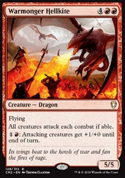 Warmonger Hellkite - Commander Anthology II (Rare) [CM2-128]