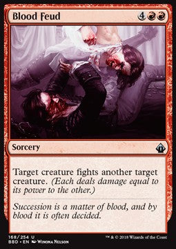 Blood Feud - Battlebond (Uncommon) [BBD-168]