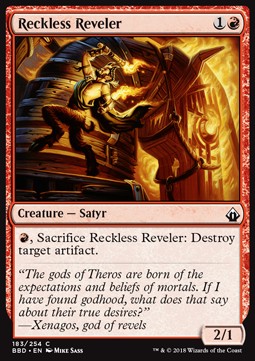 Reckless Reveler - Battlebond (Common) [BBD-183]