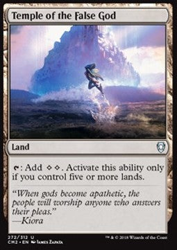 Temple of the False God (V.2) - Commander Anthology II (Uncommon) [CM2-272]