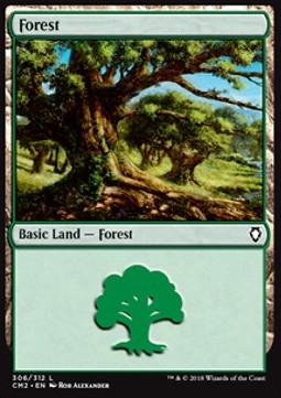 Forest (V.1) - Commander Anthology II (Land) [CM2-306]