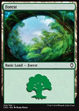 Forest (V.5) - Commander Anthology II (Land) [CM2-310]
