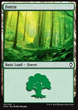 Forest (V.6) - Commander Anthology II (Land) [CM2-311]
