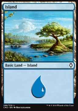 Island (V.1) - Commander Anthology II (Land) [CM2-286]