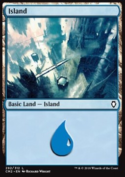 Island (V.7) - Commander Anthology II (Land) [CM2-292]