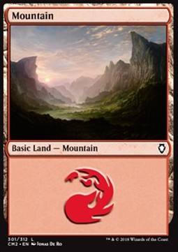 Mountain (V.2) - Commander Anthology II (Land) [CM2-301]