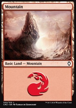 Mountain (V.3) - Commander Anthology II (Land) [CM2-302]