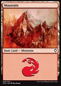 Mountain (V.4) - Commander Anthology II (Land) [CM2-303]