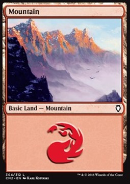Mountain (V.5) - Commander Anthology II (Land) [CM2-304]