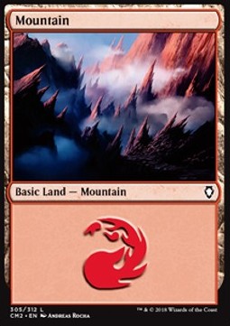 Mountain (V.6) - Commander Anthology II (Land) [CM2-305]