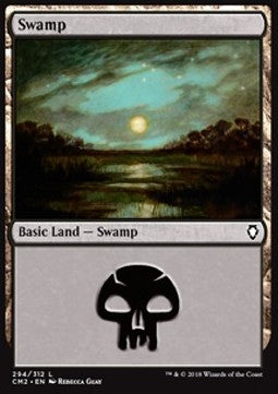 Swamp (V.2) - Commander Anthology II (Land) [CM2-294]