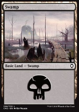 Swamp (V.6) - Commander Anthology II (Land) [CM2-298]