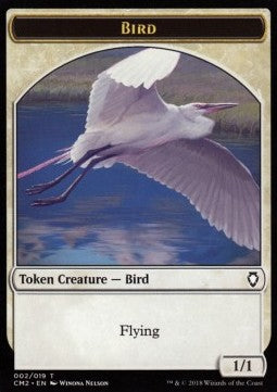 Bird Token (White 1/1) - Commander Anthology II (Token) [CM2-T02]