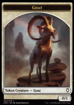 Goat Token (White 0/1) - Commander Anthology II (Token) [CM2-T03]