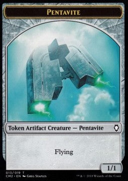 Pentavite Token (Artifact 1/1) - Commander Anthology II (Token) [CM2-T13]