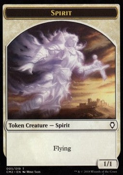 Spirit Token (White 1/1) - Commander Anthology II (Token) [CM2-T05]