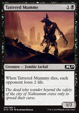 Tattered Mummy - Core 2019 (Common) [M19-295]