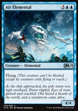 Air Elemental - Core 2019 (Uncommon) [M19-308]