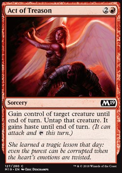 Act of Treason - Core 2019 (Common) [M19-127]