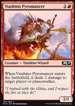 Viashino Pyromancer - Core 2019 (Common) [M19-166]