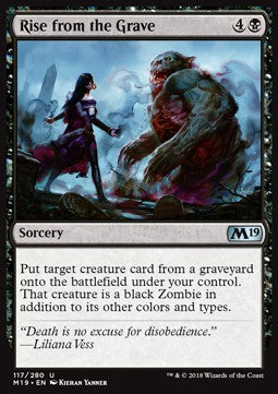 Rise from the Grave - Core 2019 (Uncommon) [M19-117]