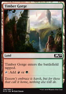 Timber Gorge - Core 2019 (Common) [M19-258]