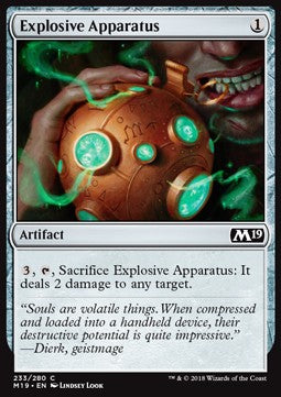 Explosive Apparatus - Core 2019 (Common) [M19-233]