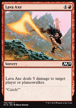 Lava Axe - Core 2019 (Common) [M19-150]