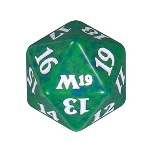 Core 2019: D20 Die (Green) - Core 2019