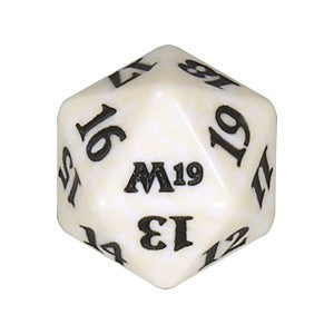 Core 2019: D20 Die (White) - Core 2019
