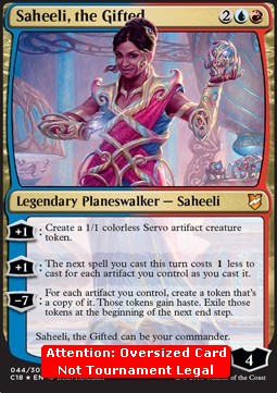 Saheeli, the Gifted (V.2) - Commander 2018 (Special) [C18-44]