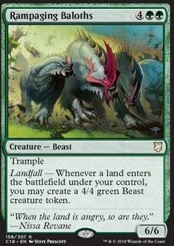 Rampaging Baloths - Commander 2018 (Rare) [C18-158]