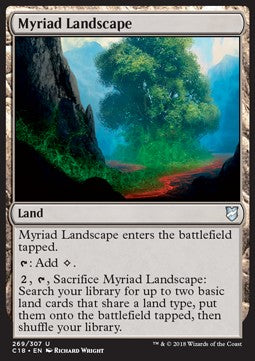 Myriad Landscape - Commander 2018 (Uncommon) [C18-269]