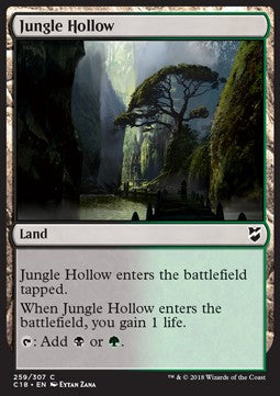 Jungle Hollow - Commander 2018 (Common) [C18-259]