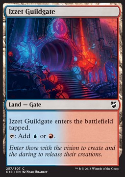 Izzet Guildgate - Commander 2018 (Common) [C18-257]
