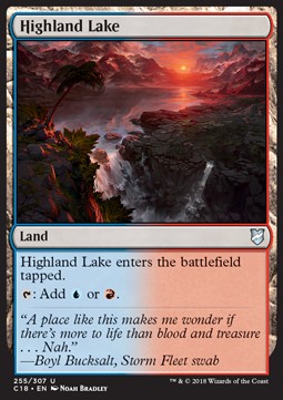 Highland Lake - Commander 2018 (Uncommon) [C18-255]